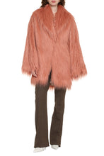 Load image into Gallery viewer, Faux fur coat
