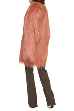 Load image into Gallery viewer, Faux fur coat
