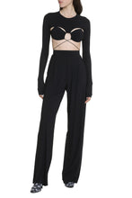 Load image into Gallery viewer, Jill long sleeve crop top
