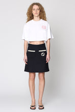 Load image into Gallery viewer, Logo detail cropped t-shirt
