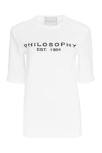 Load image into Gallery viewer, Cotton crew-neck T-shirt
