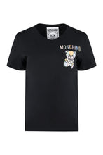 Load image into Gallery viewer, Embroidered cotton T-shirt

