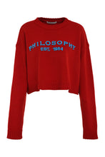 Load image into Gallery viewer, Crew-neck wool sweater
