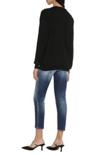 Load image into Gallery viewer, Intarsia cotton sweater

