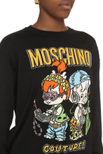 Load image into Gallery viewer, Moschino x The Flintstones™ - Cotton crew-neck sweater
