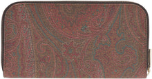 Load image into Gallery viewer, Paisley prin zip-around wallet
