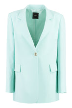 Load image into Gallery viewer, Signum single-breasted viscose blazer
