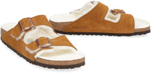 Load image into Gallery viewer, Arizona Shearling suede slides
