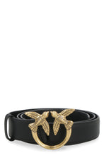 Load image into Gallery viewer, Logo buckle leather belt
