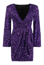 Load image into Gallery viewer, Burano sequined mini-dress
