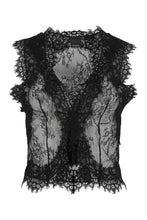 Load image into Gallery viewer, Valencienne lace vest
