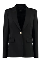 Load image into Gallery viewer, Signum single-breasted viscose blazer
