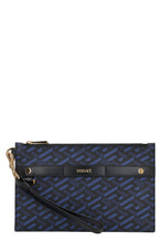 Load image into Gallery viewer, Coated canvas flat pouch
