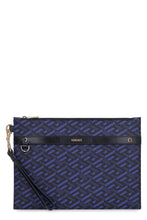 Load image into Gallery viewer, La Greca canvas flat clutch
