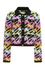 Load image into Gallery viewer, Jacquard knit cardigan
