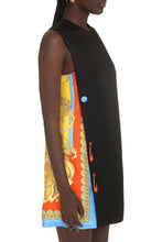 Load image into Gallery viewer, Silk inserts mini dress
