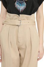 Load image into Gallery viewer, Ingaggio high-rise cotton trousers
