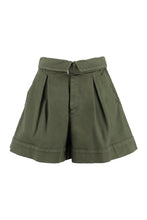 Load image into Gallery viewer, Judo roll-up cuffed denim shorts
