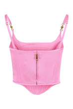 Load image into Gallery viewer, Satin corset style top
