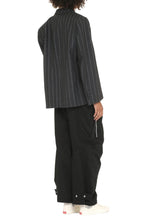 Load image into Gallery viewer, Wool pinstripe blazer
