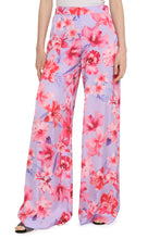 Load image into Gallery viewer, Floral print wide-leg trousers

