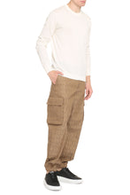 Load image into Gallery viewer, Long sleeve cotton blend t-shirt
