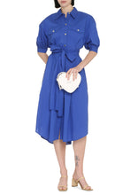 Load image into Gallery viewer, Cotton poplin shirtdress
