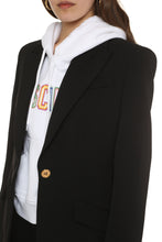 Load image into Gallery viewer, Wool single-breasted blazer
