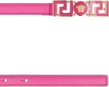 Load image into Gallery viewer, Embellished buckle leather belt
