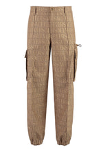 Load image into Gallery viewer, Cotton blend cargo-trousers
