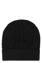Load image into Gallery viewer, All-over logoed wool bean hat
