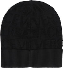 Load image into Gallery viewer, All-over logoed wool bean hat

