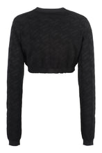 Load image into Gallery viewer, Jacquard knit cardigan
