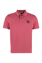 Load image into Gallery viewer, Short sleeve cotton polo shirt
