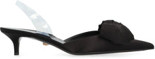 Load image into Gallery viewer, Alia Satin slingback pumps
