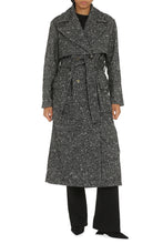 Load image into Gallery viewer, Trackball wool trench coat
