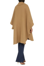 Load image into Gallery viewer, Motif wool cape
