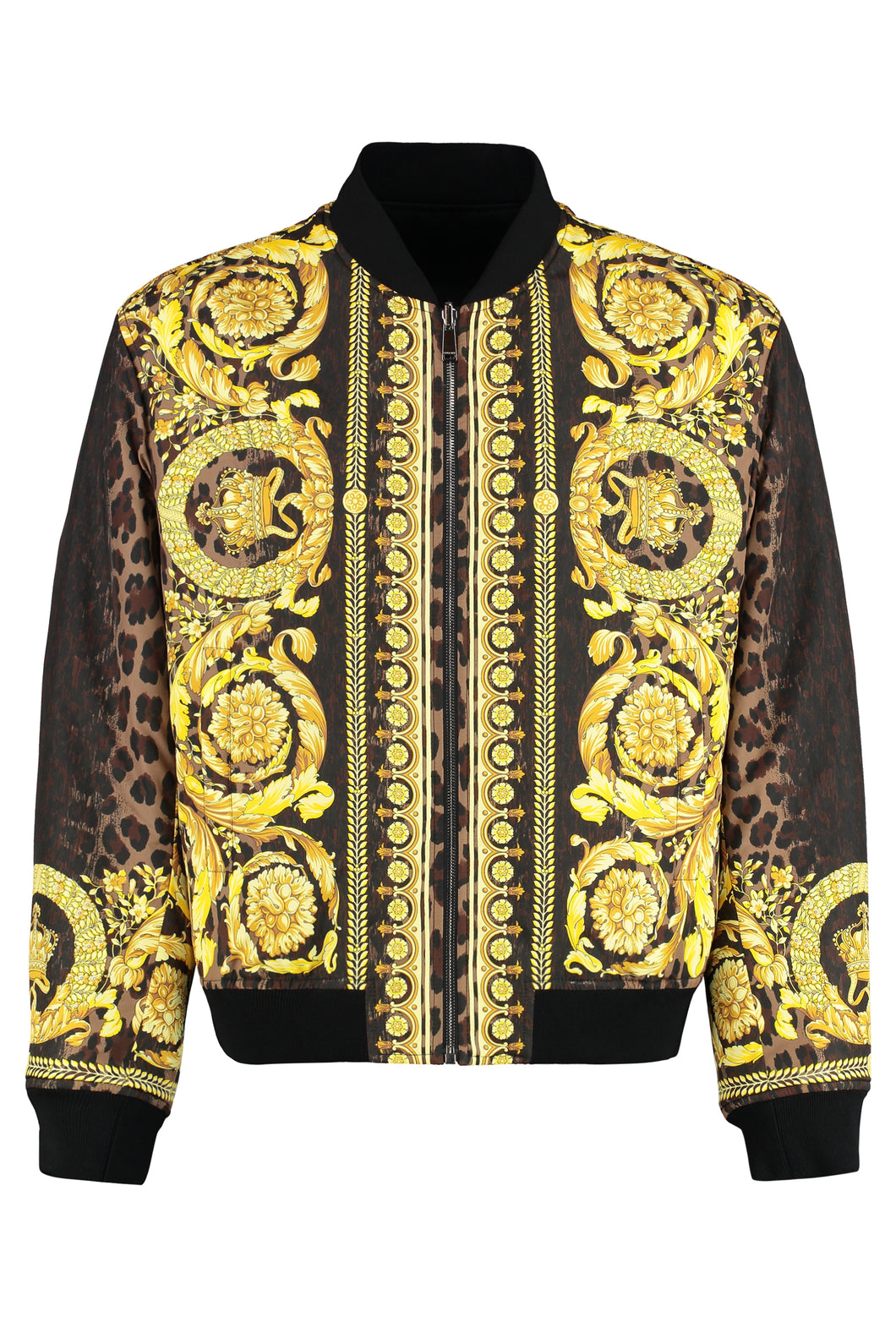 Reversible bomber jacket