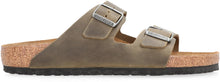 Load image into Gallery viewer, Leather slides with buckle
