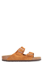 Load image into Gallery viewer, Arizona BS Leather slides with buckle

