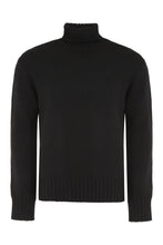 Load image into Gallery viewer, Virgin-wool turtleneck sweater
