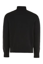 Load image into Gallery viewer, Virgin-wool turtleneck sweater
