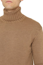 Load image into Gallery viewer, Virgin-wool turtleneck sweater
