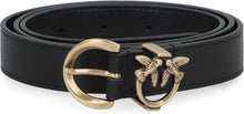 Load image into Gallery viewer, Logo buckle leather belt
