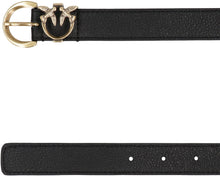 Load image into Gallery viewer, Logo buckle leather belt
