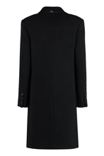 Load image into Gallery viewer, Cambogia single-breasted wool coat
