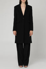 Load image into Gallery viewer, Cambogia single-breasted wool coat
