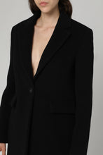 Load image into Gallery viewer, Cambogia single-breasted wool coat
