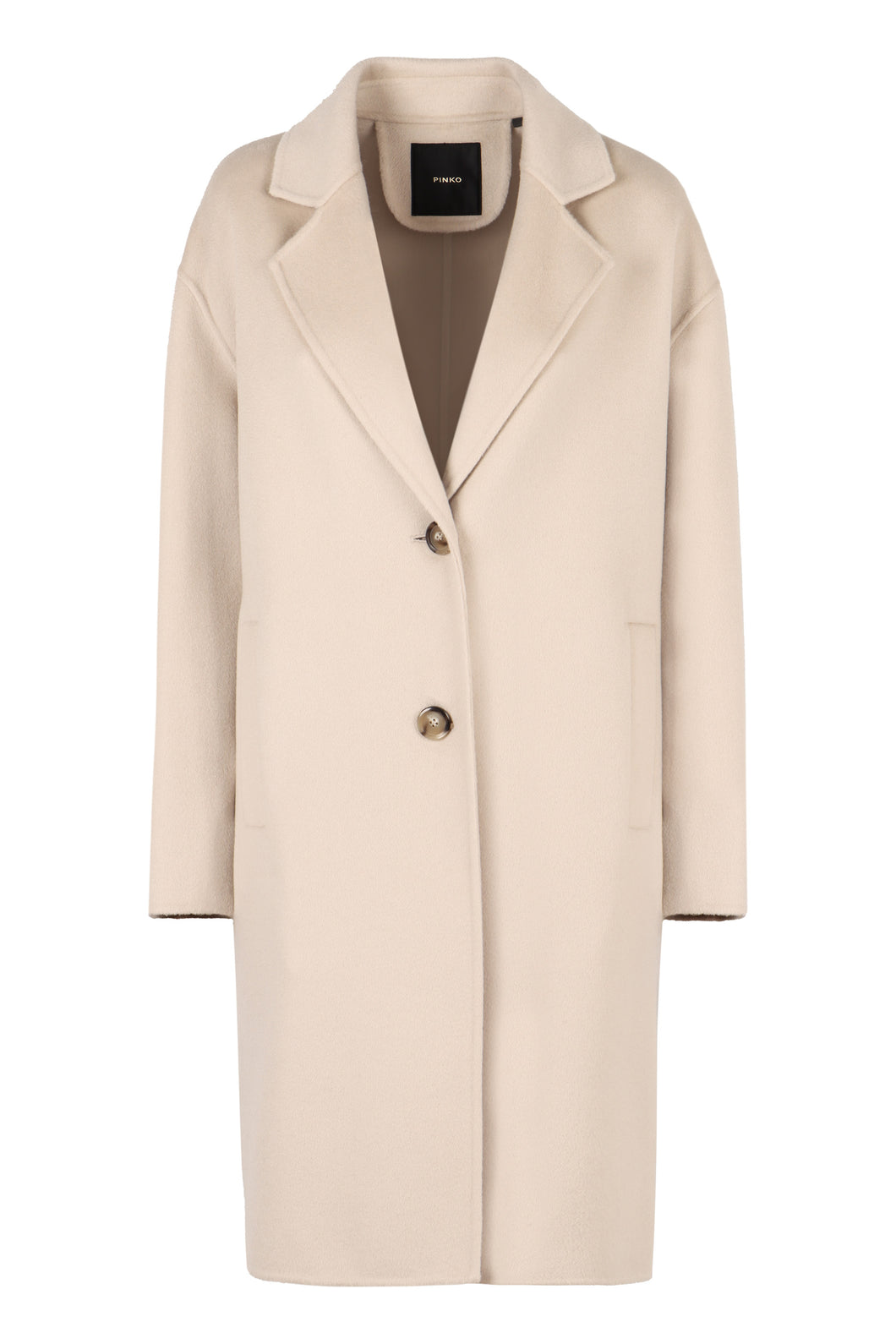 Cacciavite single-breasted wool coat