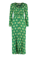 Load image into Gallery viewer, Lea printed silk shirtdress
